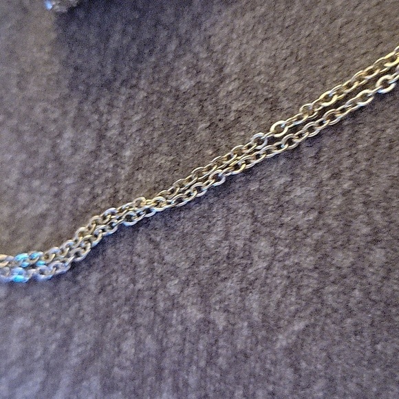 WESTERN Two Sided Druzy Arrow Pendant Chain Necklace - Picture 4 of 6